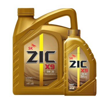 Масло моторное ZIC X9 5w30 SL/CF 5л синтетическое 