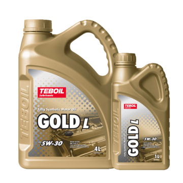 Масло моторное TEBOIL Gold L 5W30 5л синтетическое