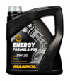 Масло моторное MANNOL (7703-4) Energy Formula PSA 5w30 4л синтетическое