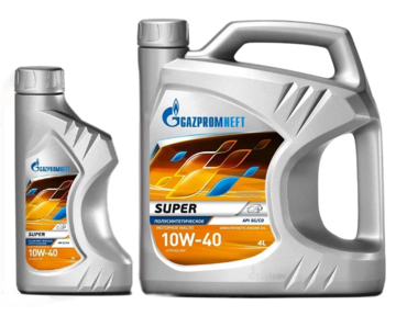 Масло моторное Gazpromneft Super 10w40 SG/CD 5л полусинтетическое