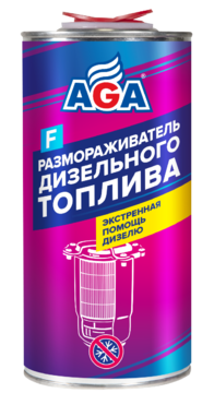Размораживатель дизельного топлива AGA (AGA819F) 750мл
