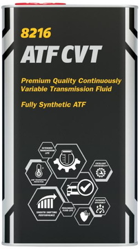 Масло трансмиссионное MANNOL ATF CVT (8216-1) 1л синтетическое 