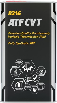 Масло трансмиссионное MANNOL ATF CVT (8216-4) 4л синтетическое  