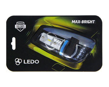 Светодиод LEDO H8/H9/H11/H16 12V 6CSP с обманкой Max-Bright (шт)