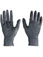 Сверхпрочные резиновые перчатки KochChemie (AU-N85B/L) нитриловые, чёрные, 1 пара Размер: L