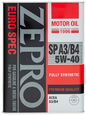 Масло моторное ZEPRO Euro Spec FS (1849-004-0) 5w40 SP A3/B4 4л синтетическое