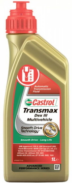 Масло трансмиссионное Castrol ATF Transmax Dex III Multivehicle синтетическое 1л
