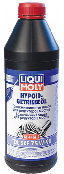 Масло трансмиссионное Liqui Moly Hypoid-Getriebeoil TDL (3945,1407) 75W-90 полусинтетическое 1л