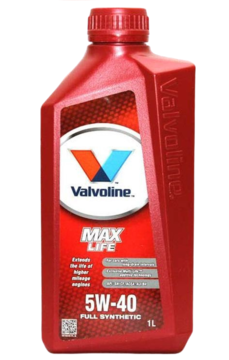 Масло моторное Valvoline Max Life (872363) 5w40 1л синтетическое