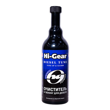 Синтетический очиститель форсунок и тюнинг для дизеля Hi-Gear 473мл (HG3444)