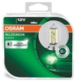 Комплект автоламп OSRAM All Season H7 55W 12V (64210 ALS_HCB)
