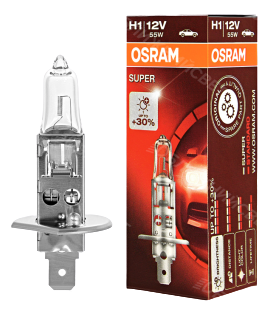 Автолампа OSRAM Super H1 55W 12V (64150 SUP)