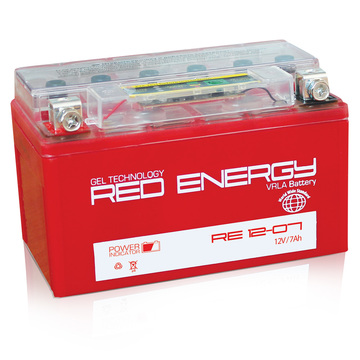 Аккумулятор мото Red Energy DS1207 YTX7A-BS