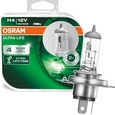 Комплект автоламп H4 60/55W 12V OSRAM (64193 ULT)