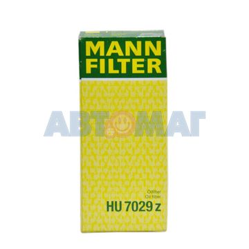 Фильтр масляный MANN HU 7029 z для Audi A4, A5, A6, A7, A8, Q5, Q7 для Porsche Cayenne, Panamera для Volkswagen Touareg