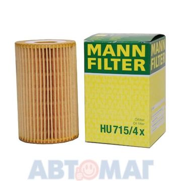 Фильтр масляный MANN HU 715/4 x