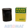 Фильтр масляный MANN W 610/1 для Subaru Justy для Suzuki Baleno, Grand Vitara, Ignis, S-Cross, SX4, Swift, Vitara
