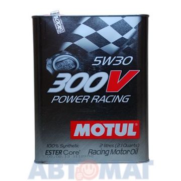 Масло моторное Motul 300v Power Racing 5w30 2л синтетическое