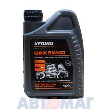 Масло моторное Xenum GPX 5w40 1л синтетическое с графитом