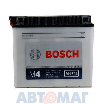 Аккумулятор мото BOSCH 518 015 018 YB18L-A