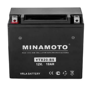 Аккумулятор мото MINAMOTO YTX20-BS (2017 г.)