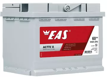 Аккумулятор EAS DIN 60 А/ч Обратная 242x175x175 EN540 А