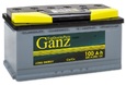 Аккумулятор GANZ 100 А/ч обратная R+ 353x175x190 EN820 А