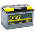 Аккумулятор GANZ 75 А/ч обратная R+ 278x175x190 EN680 А