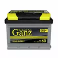 Аккумулятор GANZ EFB 60 А/ч прямая L+ 242x175x190 EN610 А