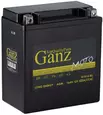 Аккумулятор GANZ мото AGM 16 А/ч Прямая 151x88x164 CCA320 А GTX16-BS