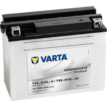 Аккумулятор VARTA 20Ah Varta 12V 520 012 026 FP 20А/ч 260А