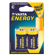 Батарейки VARTA ENERGY C/LR14 (блистер 2шт)