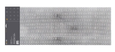 Сетка на решетку радиатора универсальная Lecar 000020108, 100х25см, черная, ромб 16мм