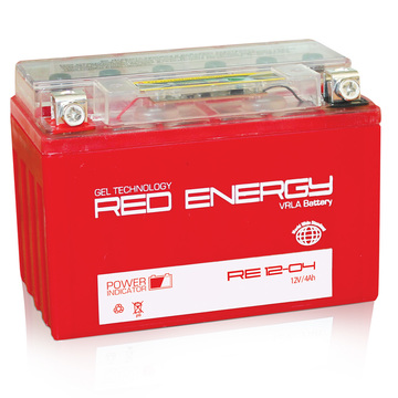 Аккумулятор мото Red Energy RE 12-04 YTX4L-BS