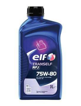 Масло трансмиссионное Elf Tranself NFJ 75w80 GL-4+ 1л синтетическое