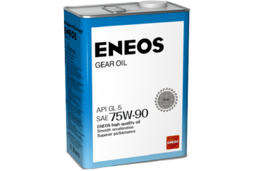 Масло трансмиссионное Eneos GEAR GL-5 75w90 1л полусинтетическое