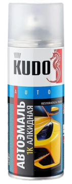 Эмаль автомобильная ремонтная KUDO (KU-4007) 1K алкидная 520мл