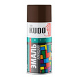 Эмаль универсальная KUDO (KU-1012) коричневая 520мл
