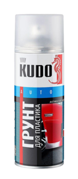 Грунт для пластика KUDO (KU6000) прозрачный 520мл