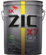 Моторное масло для легковых автомобилей ZIC X7 Diesel 5W-30 (20л)