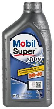 Масло моторное Mobil SUPER 2000 X3 5W40 1л полусинтетическое
