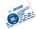 Подарочная карта Автомаг номиналом 300 рублей (CARD-300)