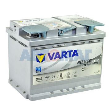 Аккумулятор VARTA Silver dynamic AGM D52