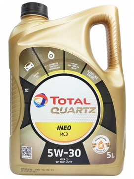 Масло моторное TOTAL Quartz INEO MC3 5w30 5л синтетическое