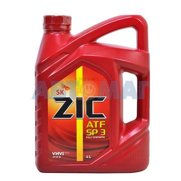 Жидкость для АКПП ZIC ATF SP III 4л синтетическая