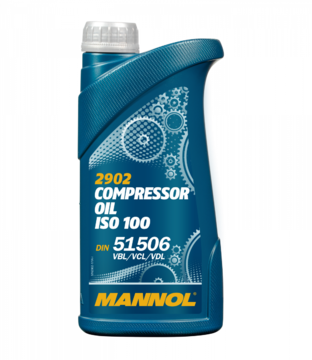Масло компрессорное MANNOL (2902) Compressor Oil ISO 100 1л