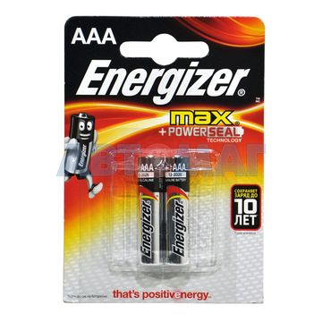 Эл-т питания Energizer MAX LR03 BP2 (цена за блистер)