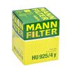 Фильтр масляный MANN HU 925/4 y для Land Rover Freelander для Volvo S60, S80, V70, XC60, XC70, XC90