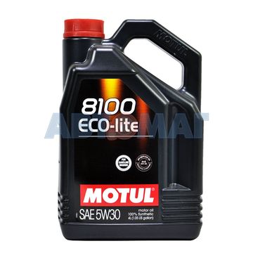 Масло моторное Motul 8100 Eco Lite 5w30 4л синтетическое