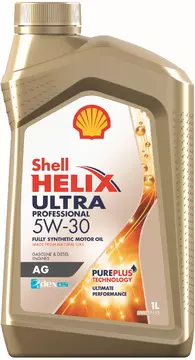 Масло моторное Shell Helix Ultra Professional AG 5w30 1л синтетическое